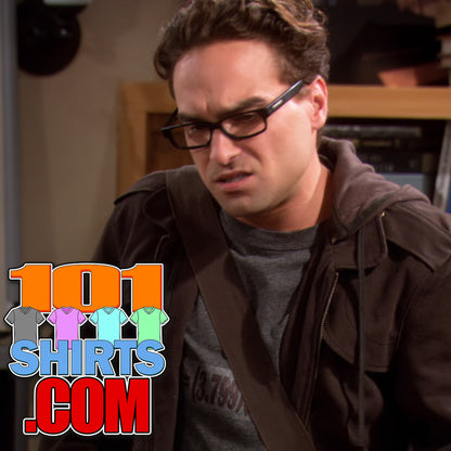 The Big Bang Theory Leonard Hofstadter Formal Fluid Mechanics T-Shirt