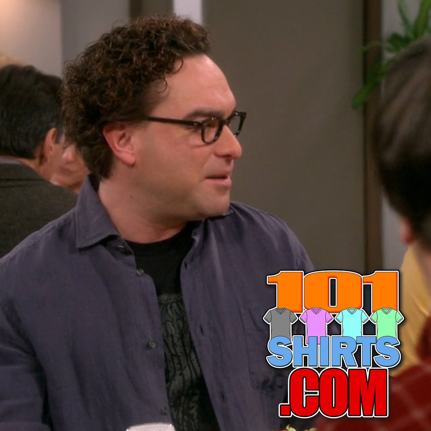 The Big Bang Theory Leonard Hofstadter Jellyfish Black T-Shirt