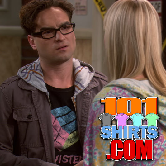 The Big Bang Theory Leonard Hofstadter Twisted Rubik’s Cube T-Shirt