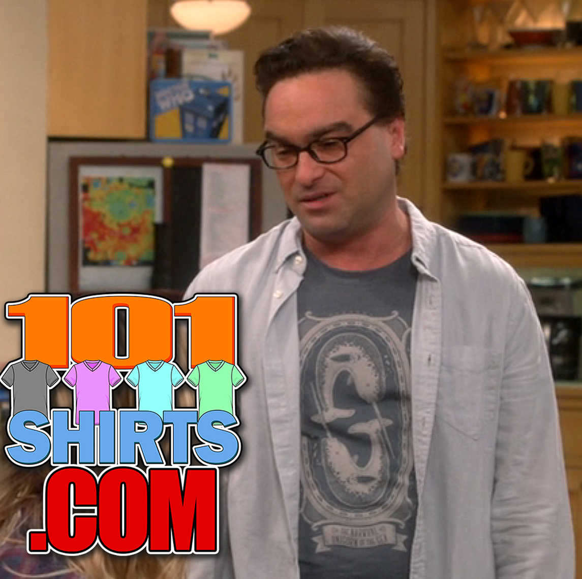 The Big Bang Theory Narwhal Unicorn of the Sea Leonard Hof­s­tadter T-Shirt