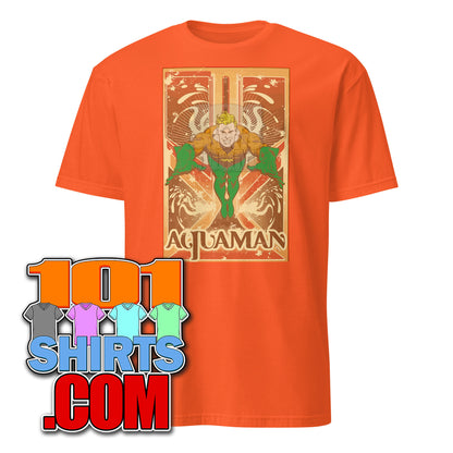 The Big Bang Theory Sheldon Cooper Aquaman Vintage Comic Illustration TV Series Funny T-Shirt