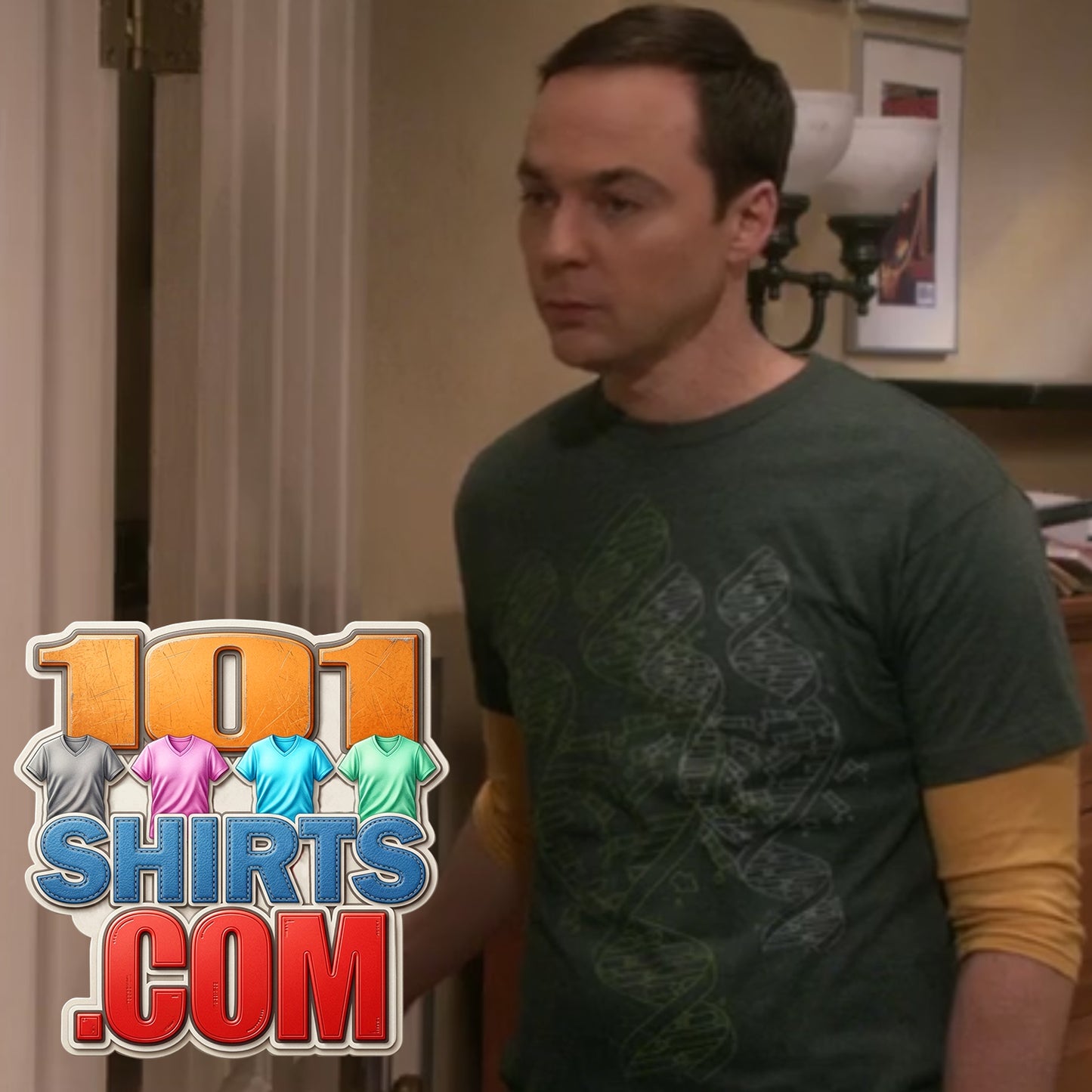 The Big Bang Theory Sheldon Cooper DNA T-Shirt