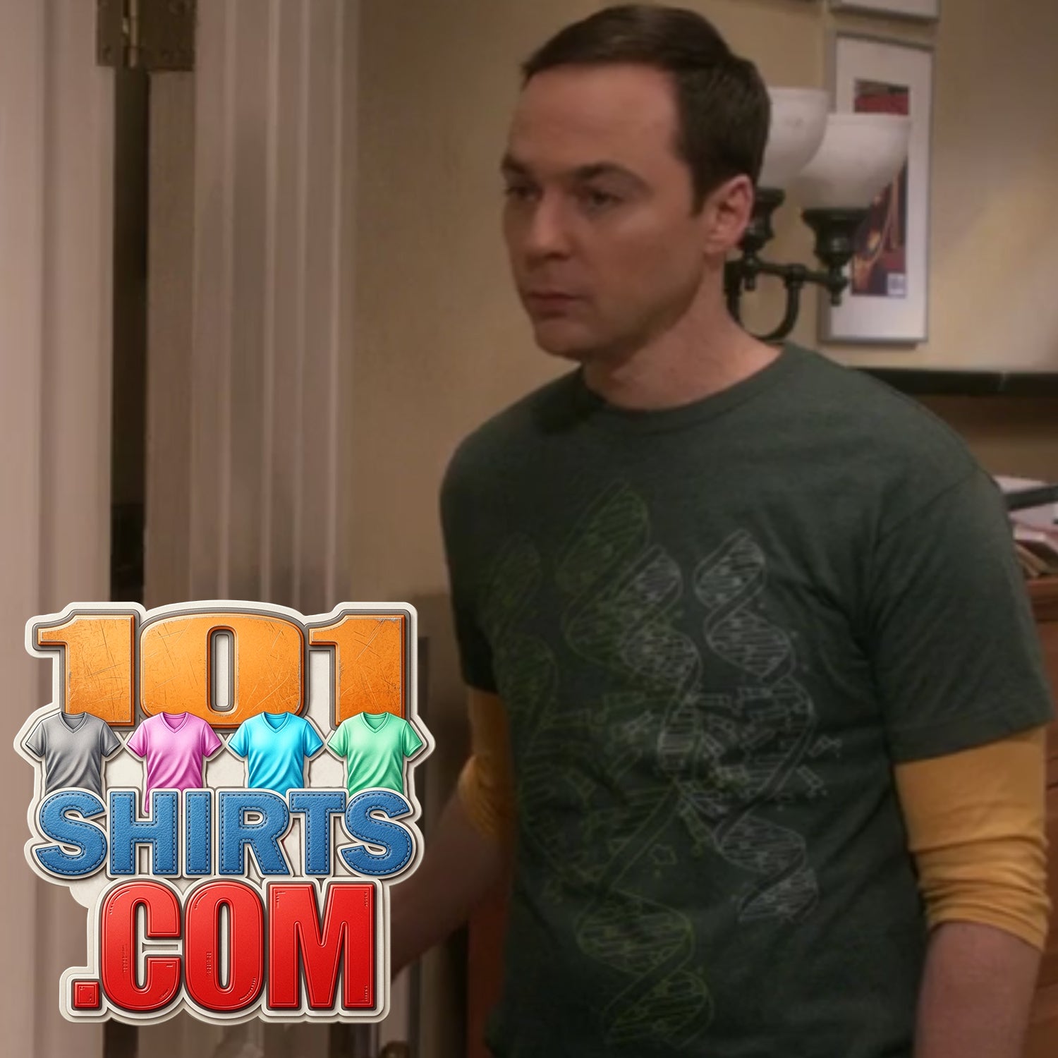 The Big Bang Theory Sheldon Cooper DNA T-Shirt