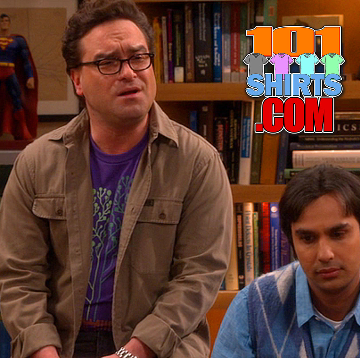 The Big Bang Theory Tech Tree Graphic Leonard Hof­s­tadter Purple T-Shirt