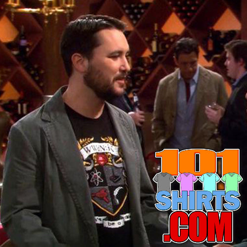 The Big Bang Theory Wil Wheaton WWdN: In Exile Shirt Blog Logo T-Shirt