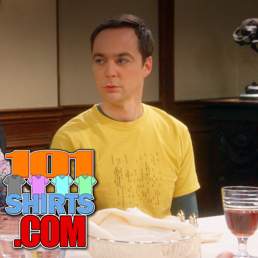 The Big Bang Theory Wow Signal Sheldon Cooper T-Shirt