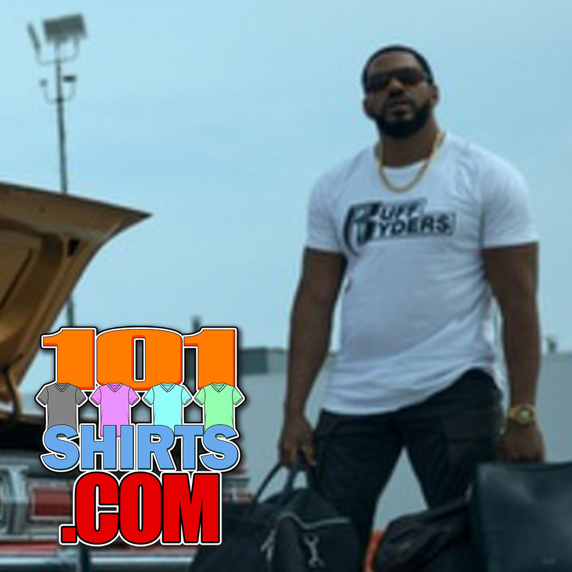 The Boys Season 3 Mother's Milk M.M. Ruff Ryders Logo T-Shirt