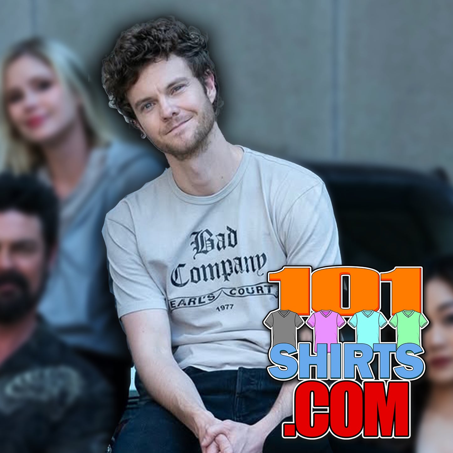 The Boys Season 5 Hughie Campbell Bad Company Earl's Court 1977 T-Shirt