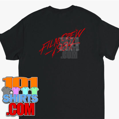 The Return of the Living Dead Movie 1984 Film Crew Reprint T-shirt