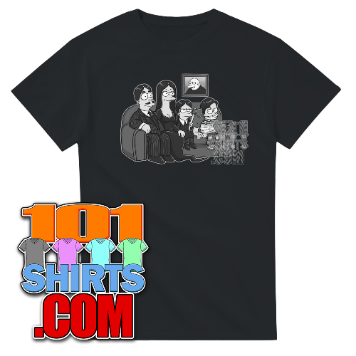 Wednesday Addams Familie Nevermore Academy Logo T-Shirt