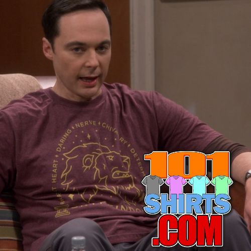 The Big Bang Theory Gryffindor Tee Sheldon Cooper T-Shirt