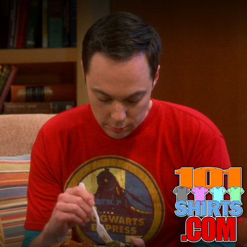 The Big Bang Theory Hogwarts Express Tee Sheldon Cooper T-Shirt