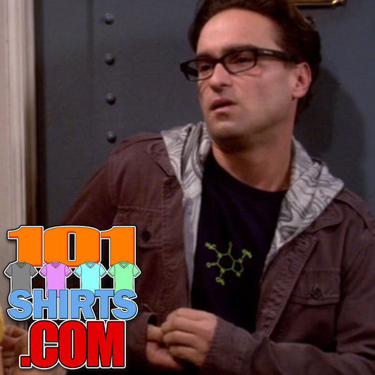 The Big Bang Theory Tee Leonard Hofstadter Coffein Formula T-Shirt