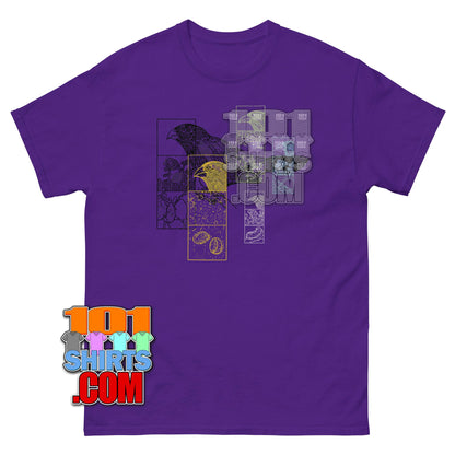 The Big Bang Theory Leonard Hofstadter Darwins Fenches Purple T-Shirt