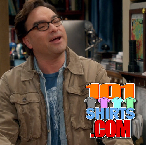 The Big Bang Theory Leonard Hofstadter Jellyfish blue T-Shirt