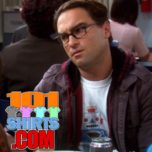 The Big Bang Theory Leonard Hofstadter Robot T-Shirt