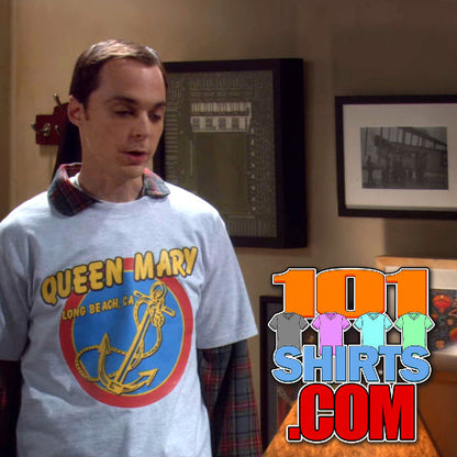 The Big Bang Theory Queen Mary Long Beach Tee Sheldon Cooper T-Shirt