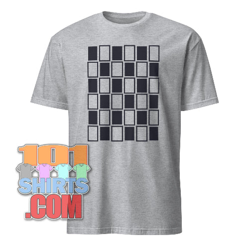 The Big Bang Theory Squares Checkers Tee Sheldon Cooper T-Shirt
