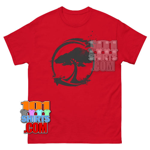 The Big Bang Theory Tee Leonard Hofstadter Recycling Tree Red T-Shirt