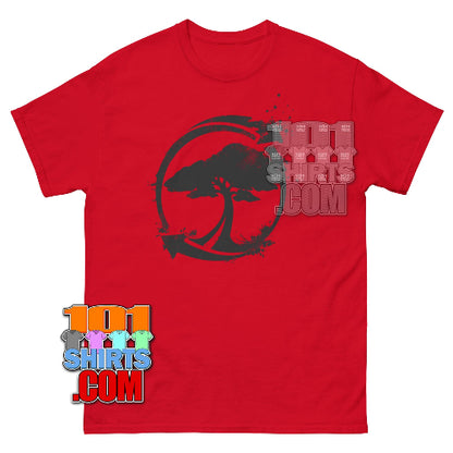 The Big Bang Theory Tee Leonard Hofstadter Recycling Tree Red T-Shirt