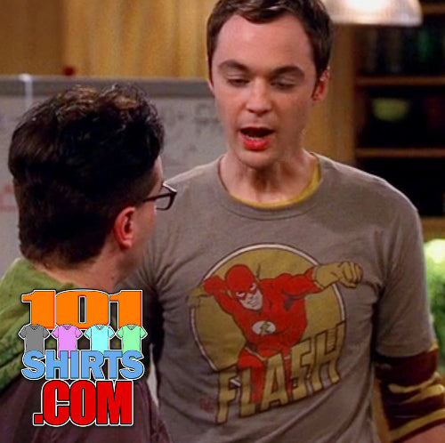 The Big Bang Theory Tee Sheldon Cooper Run Flash Run T-Shirt