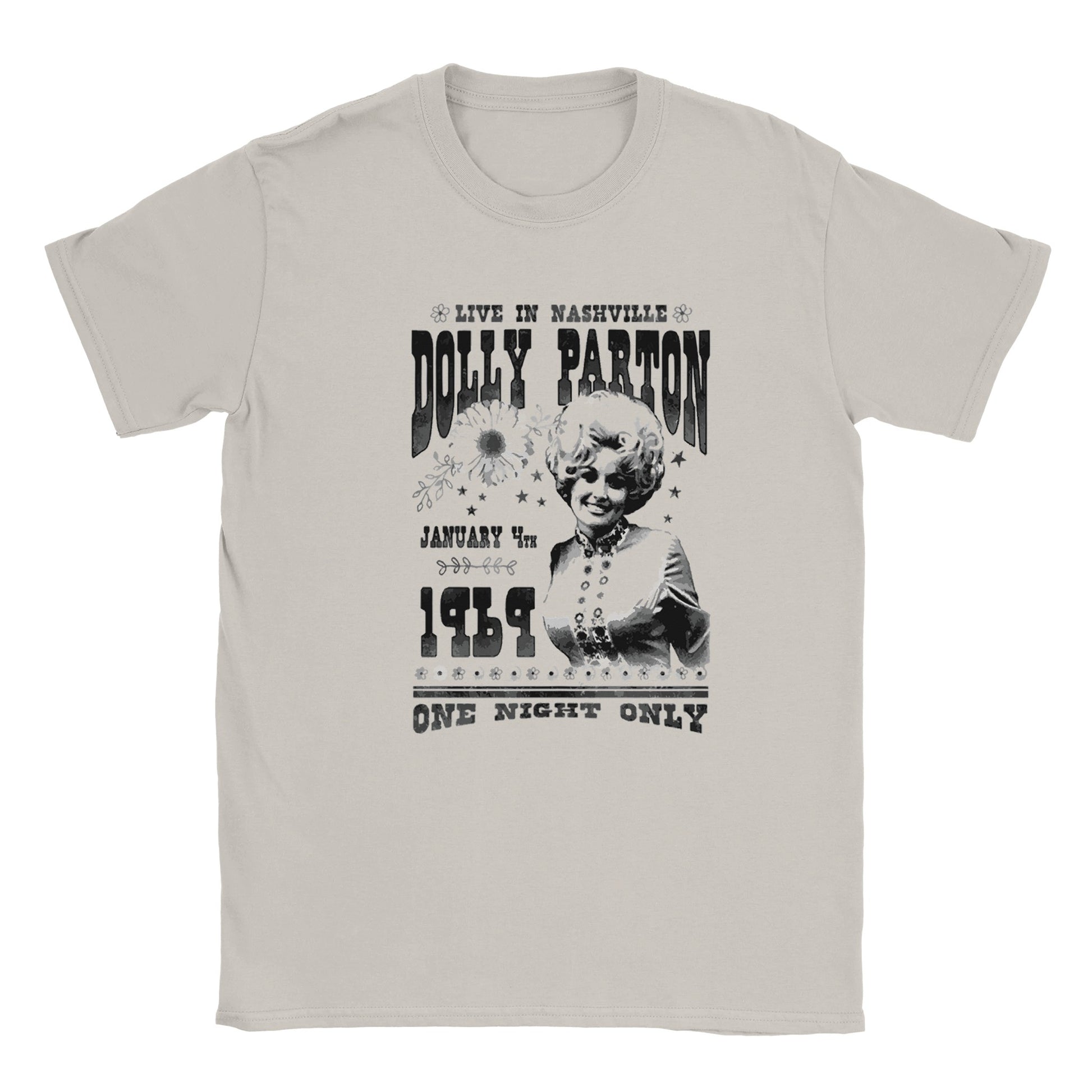 The Boys Hughie Campbell Jack Quaid Dolly Parton Live in Nashville 1969 Prop Replica Reprint Unisex T-Shirt