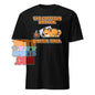 "The Coffee Is Broken, I'm Still Tired" Funny Tired Dog & Coffee T-Shirt - Relatable Morning Tee