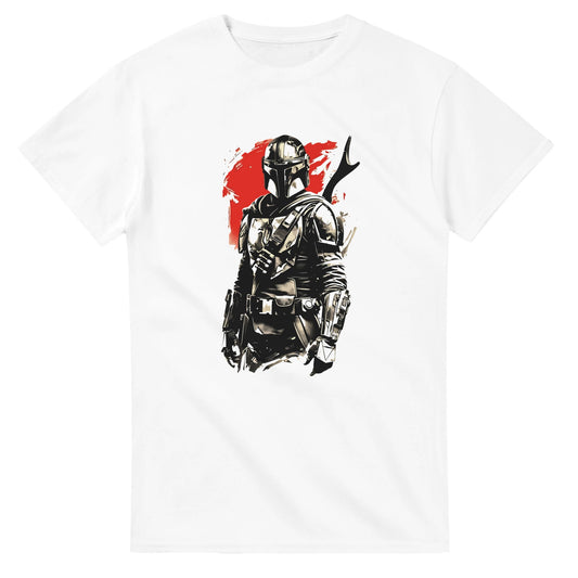 The Mandalorian Abstract T-Shirt  Star Wars Mando Art Tee