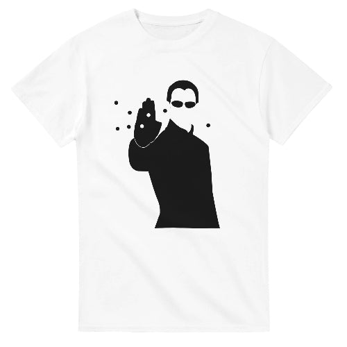The Matrix Neo Minimalist T-Shirt | Sci-Fi Movie Tee