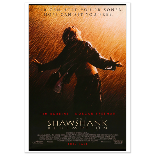 The Shawshank Redemption Movie Poster A1 (59.4 x 84.1  cm)