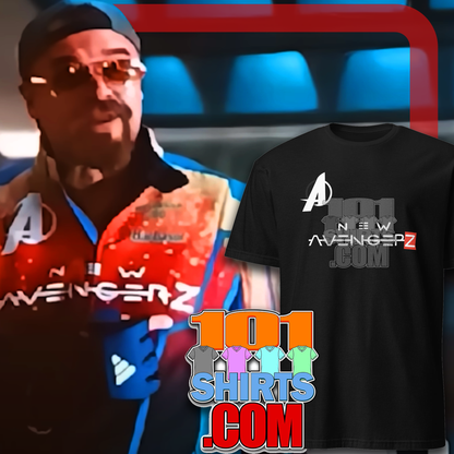 Thunderbolds Movie New Avengerz New Avengers Red Guardian Copyright Z Joke Funny T-Shirt