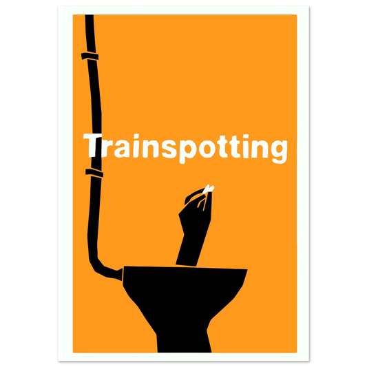 Trainspotting Movie Art Graphic Poster A1 (59.4 x 84.1  cm)