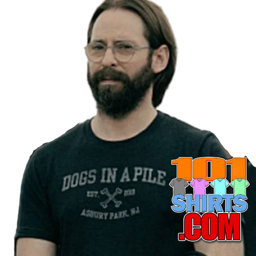 Tulsa King Martin Starr Black Dogs in a Pile Band T Shirt
