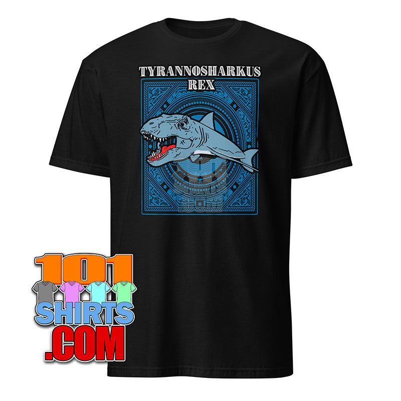 Tyrannosharkus Rex T-Rex Dinosaur Shark Funny T-Shirt
