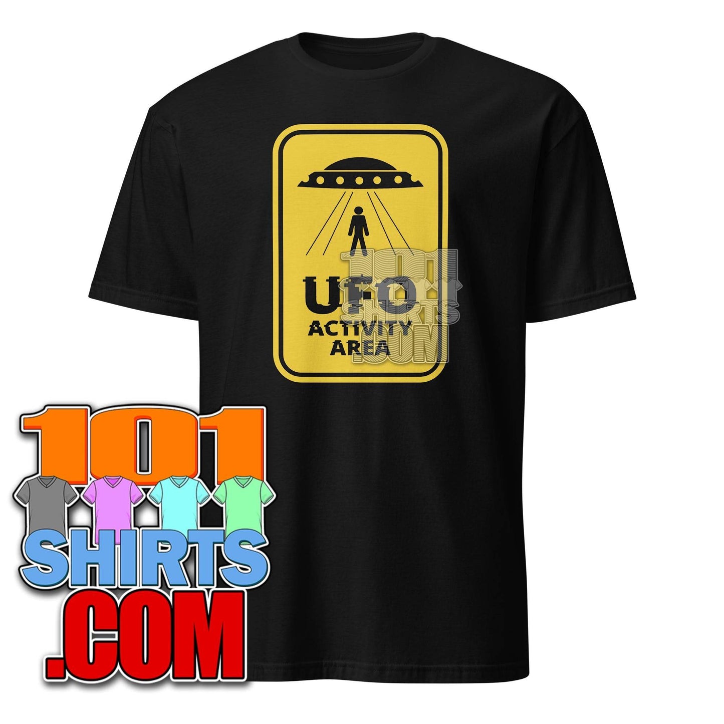 "UFO Activity Area" T-Shirt - Funny Alien & Sci-Fi Tee