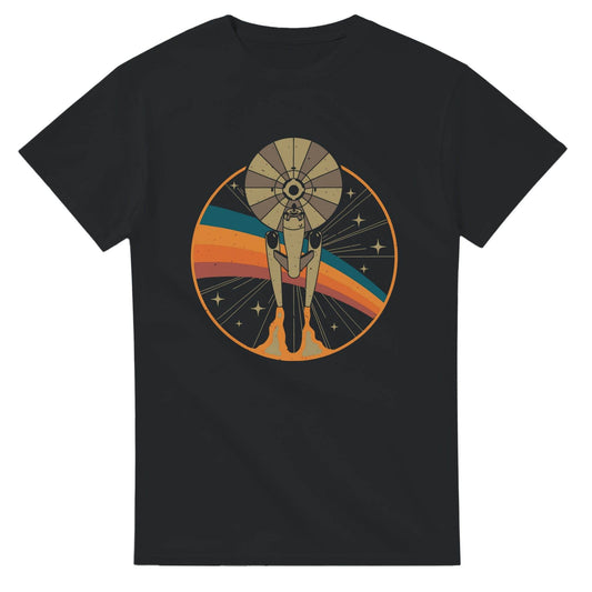 USS Enterprise Retro T-Shirt | Star Trek Sci-Fi Fan Gift | Spacecraft Tee - 101SHIRTS