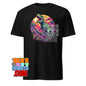Vibrant T-Rex Dinosaur "Prehistoric Pop" T-Shirt – Unleash Your Inner Tropical Dino! Tee