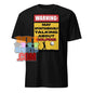"WARNING: May Spontaneously Talk About Golfing" Funny Golfer T-Shirt - Perfect for Golf Enthusiasts Tee