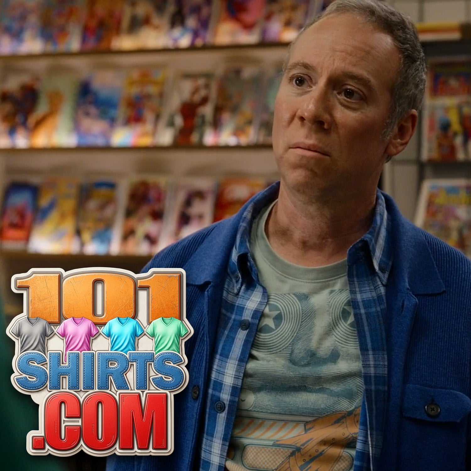 STUART FAILS TO SAVE THE UNIVERSE HBO Stuart Bloom Pop Art Rocketman Design T-Shirt.
 