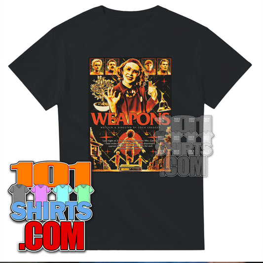Weapons Horror Movie 2025 Poster Art T-Shirt