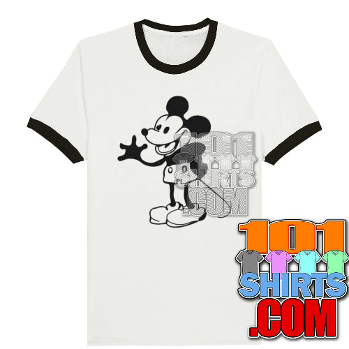 Weapons Horror Movie 2025 Tee Vintage Mickey Mouse Ringer T-Shirt
