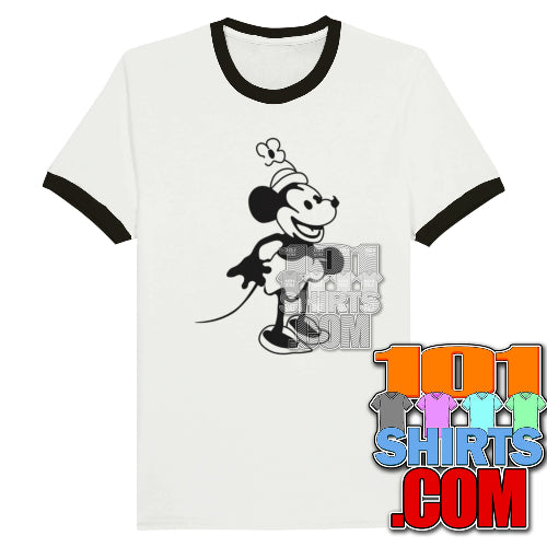 Weapons Horror Movie 2025 Tee  Vintage Mini Mouse Ringer T-Shirt