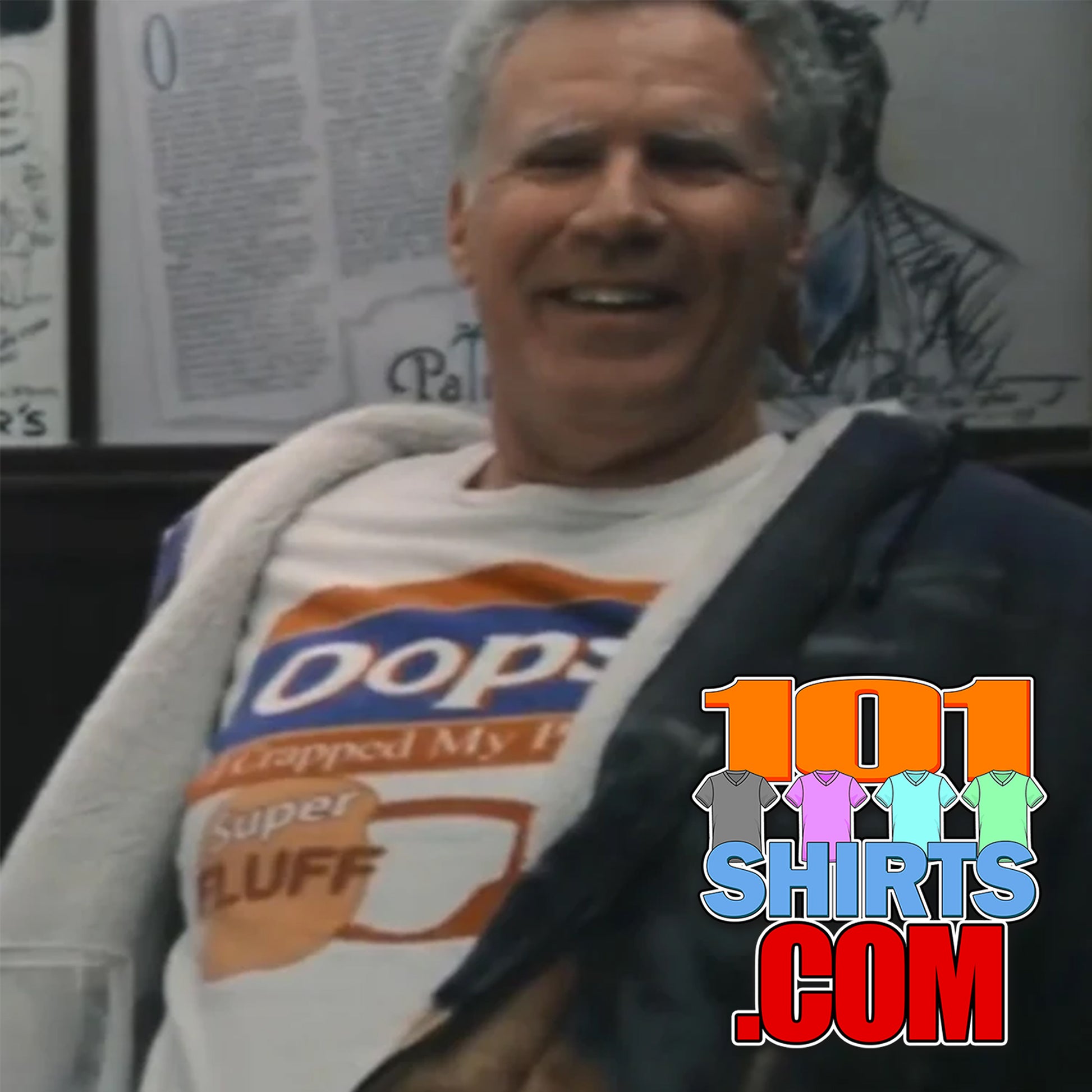 Will & Harper Will Ferrell Oops! I Crapped My Pants Super Fluff T-Shirt