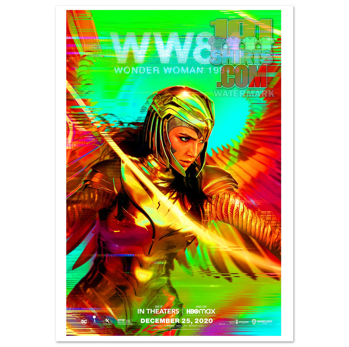 Wonder Woman 1984 WW84 Movie Poster A1 (59.4 x 84.1  cm)