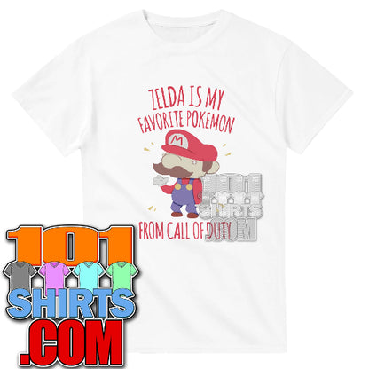 Zelda Is My Favorite Pokemon From Call Of Duty T-Shirt