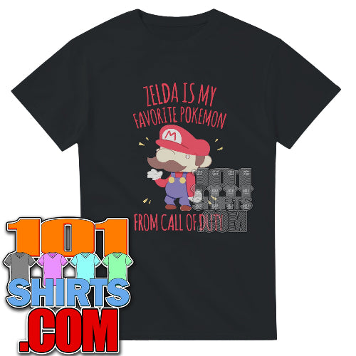 Zelda Is My Favorite Pokemon From Call Of Duty T-Shirt
