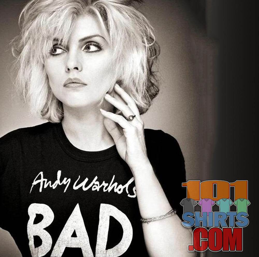 Andy Warhols Bad Tee Debbie Harry Blondie The Factory Lou Reed T-Shirt - 101SHIRTS