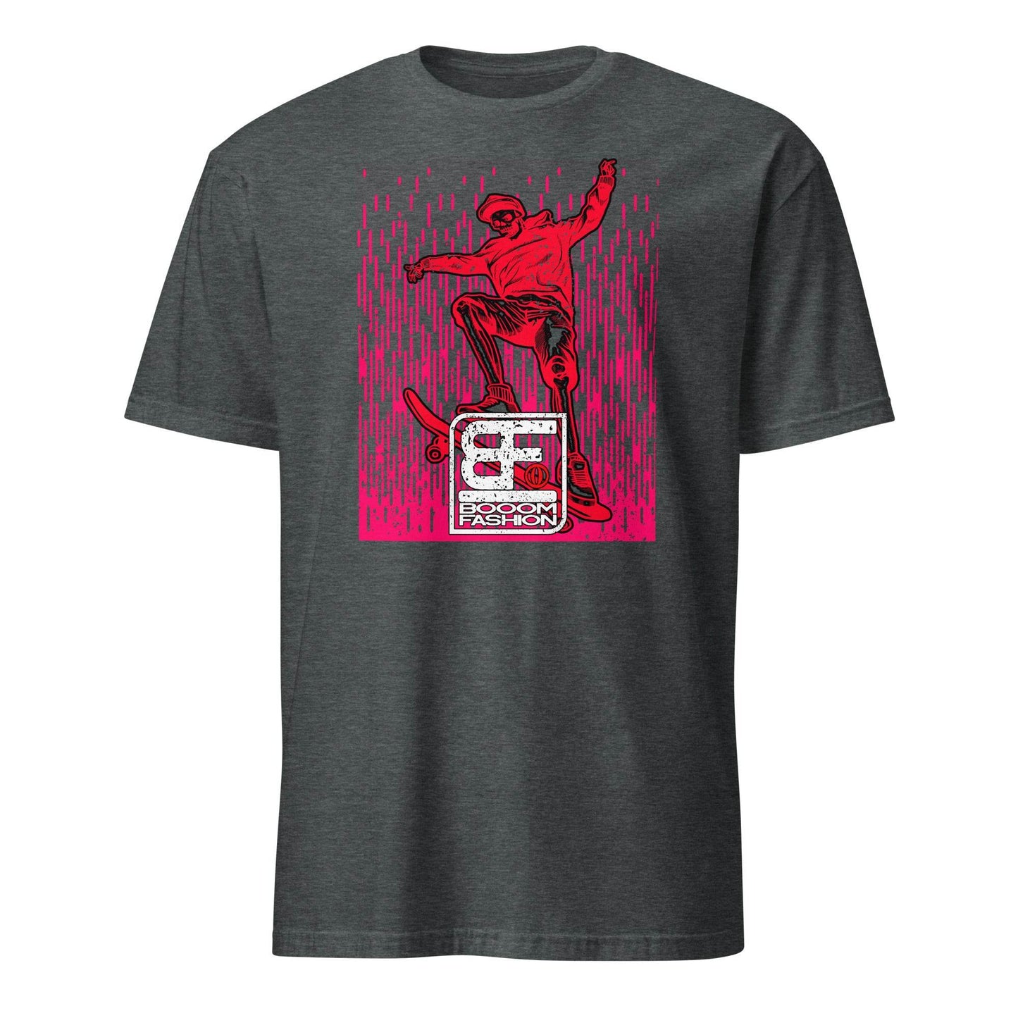 Cool Skateboard Skeleton T-Shirt Graphic Tee - 101SHIRTS