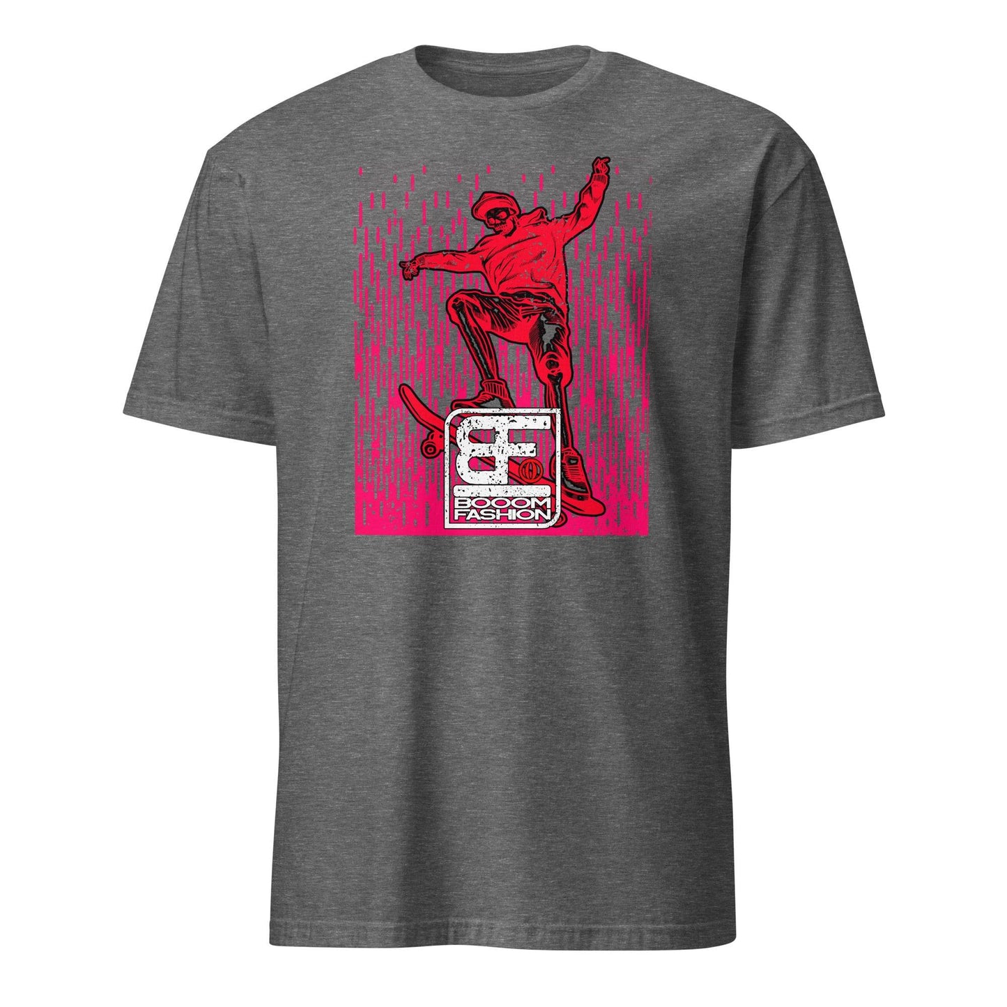 Cool Skateboard Skeleton T-Shirt Graphic Tee - 101SHIRTS