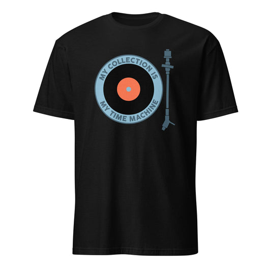 Turntable Dj Music Vinyl LP Design Print Art T-Shirt - 101SHIRTS
